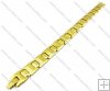 JB270012 yellow gold Tungsten Bracelet