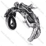 Antique Dragon Stainless Steel Bangles - JB350001