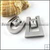 POWER OF LOVE Stainless Steel Couple Pendants - p000081