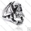 bloodcurdling Stainless Steel Skull Ring - JR350145