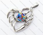 Heart Stainless Steel Pendant JP410001