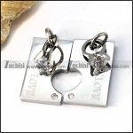 Love Couple Pendants with Wedding Rings - p000058