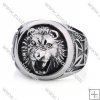 Stainless Steel Tiger Ring for bicycle Mens - JR350099